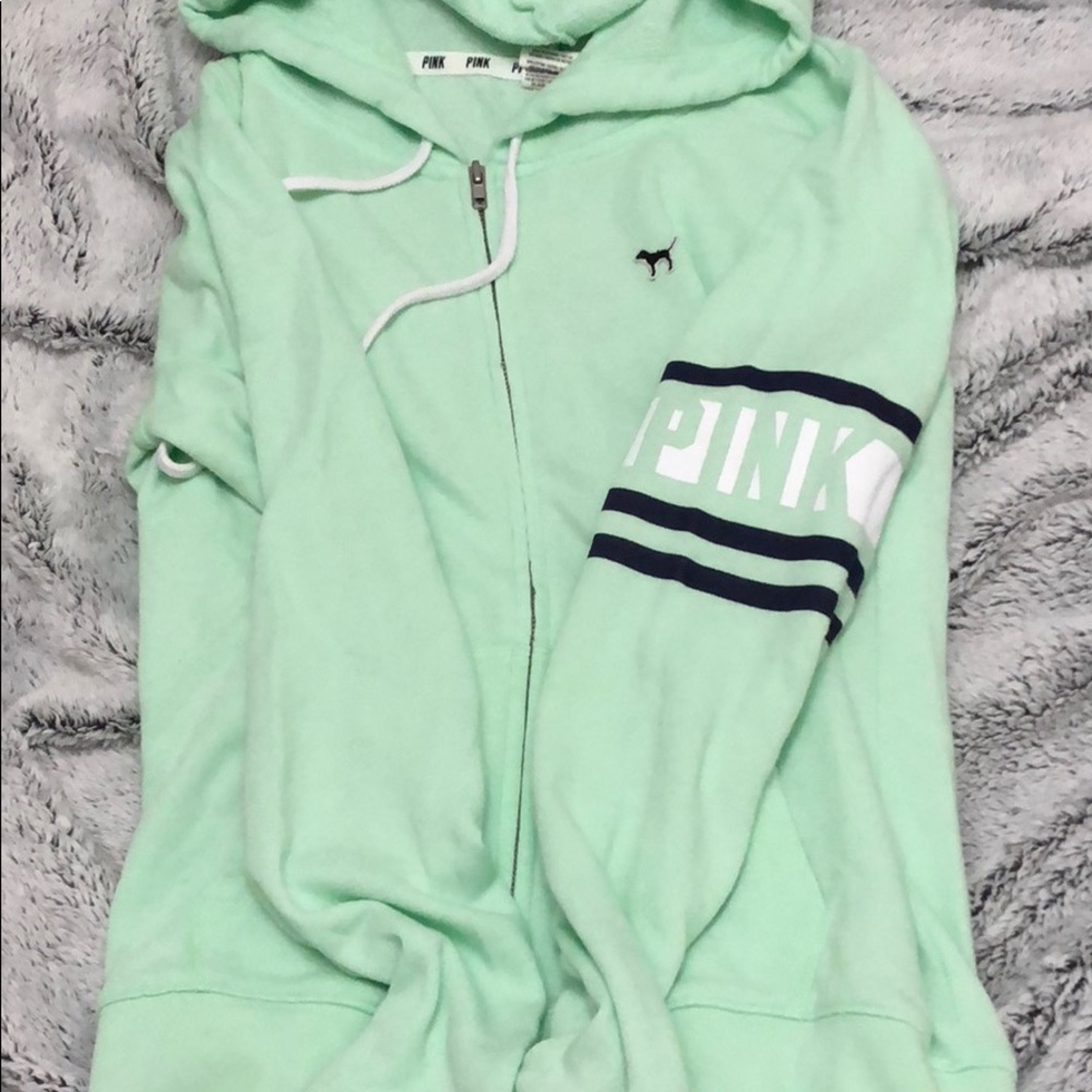 Pink hoodie
